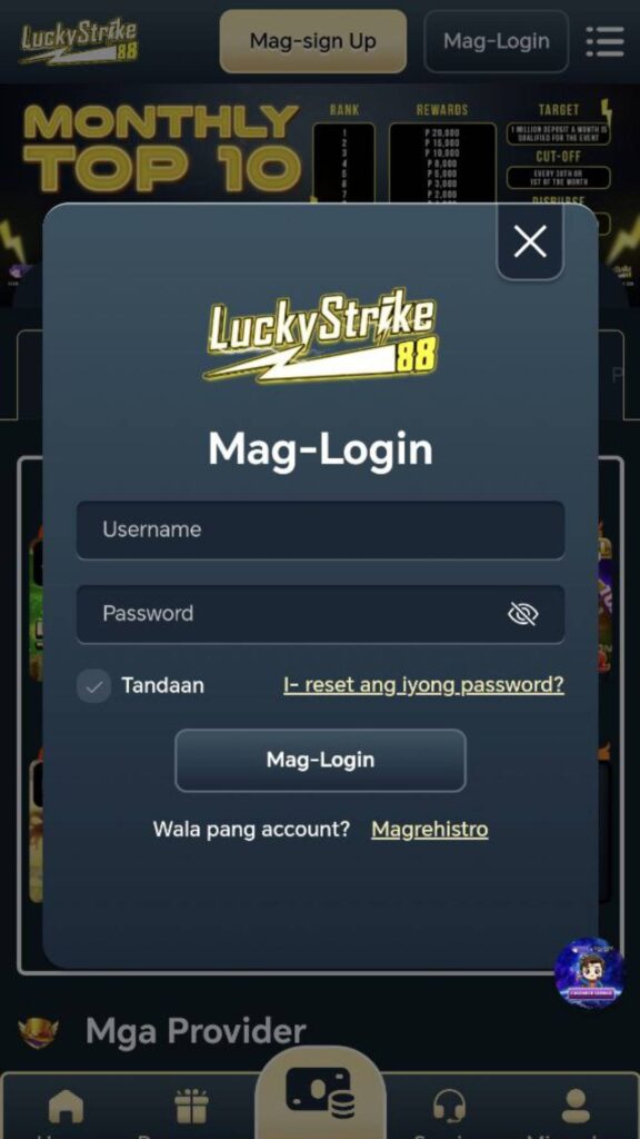 Login to LuckyStrike88 Casino Account: Access your account right now!